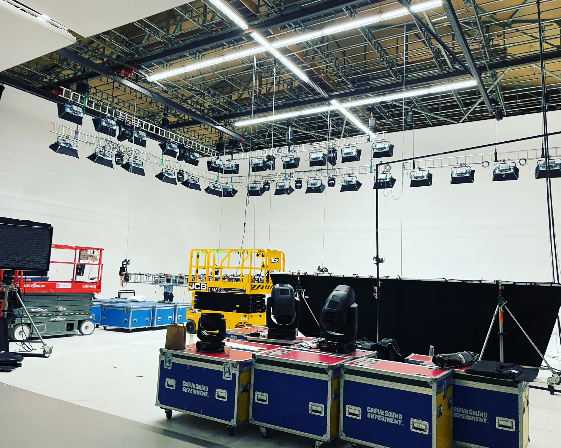 Why studio setup, access, height and workflow all matter more than people realise on commercial production days.	