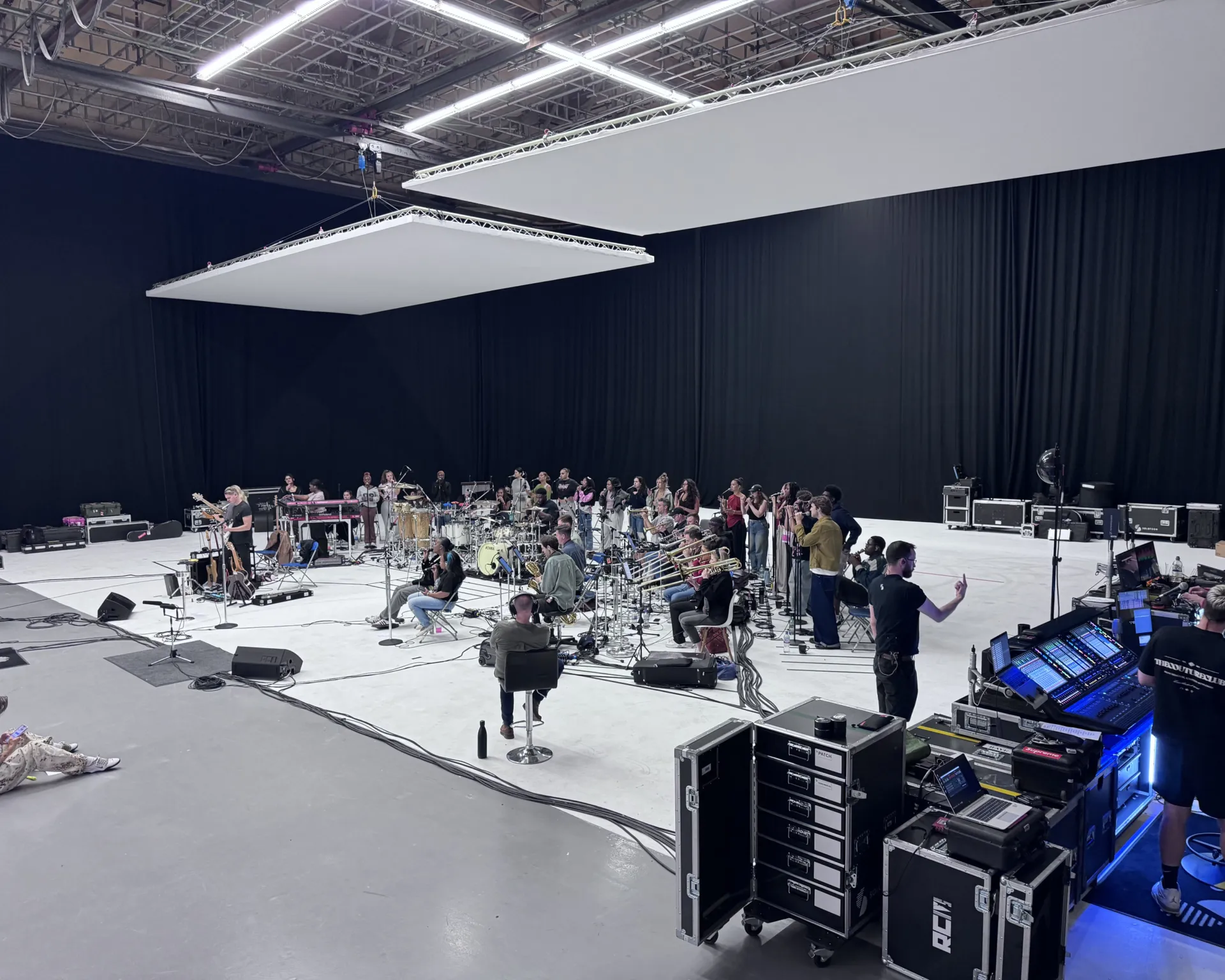Why studio setup, access, height and workflow all matter more than people realise on commercial production days.	