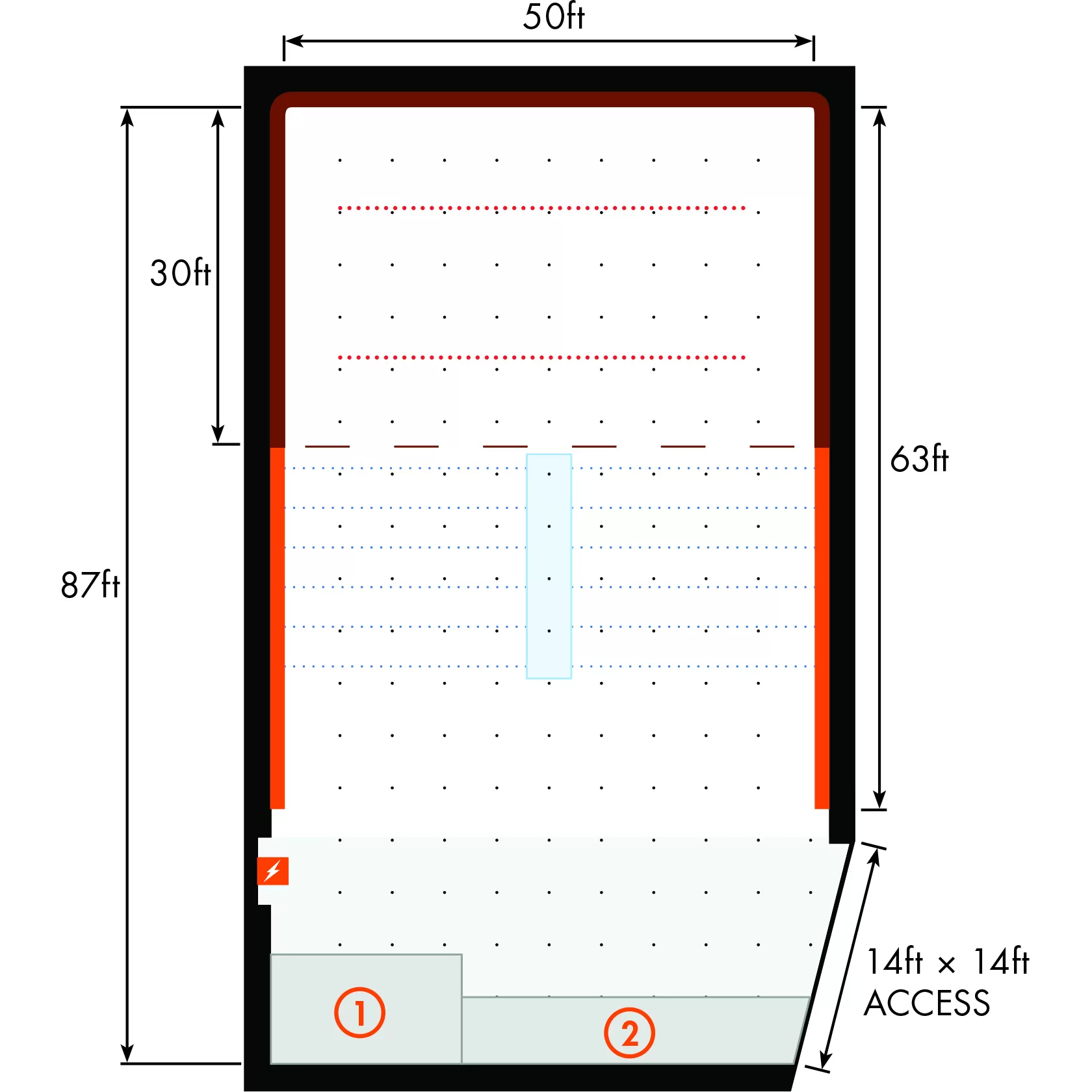 Studio 1 Floor Plan