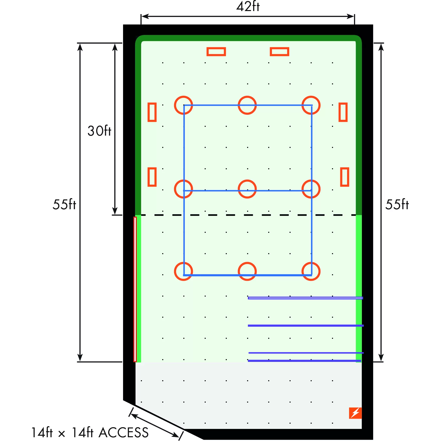 Studio 2 Floor Plan