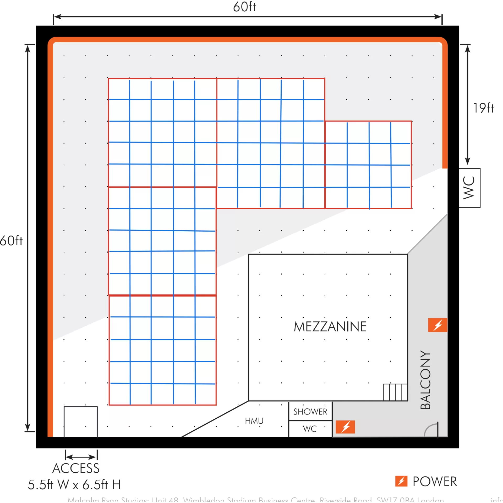 Studio 3 Floor Plan